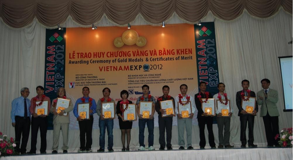 ECAPRO đạt Huy chương Vàng Vietnam Expo 2012