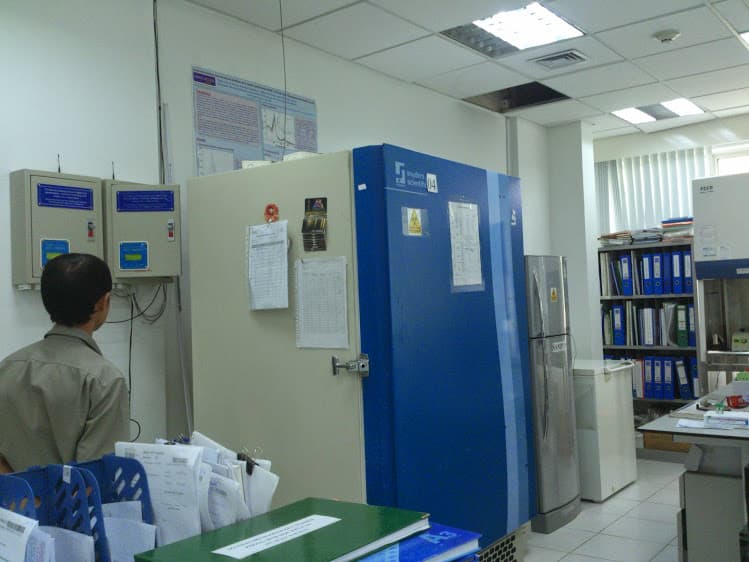 Giám sát nhiệt độ trong sản xuất và lưu kho dược phẩm, vắc xin