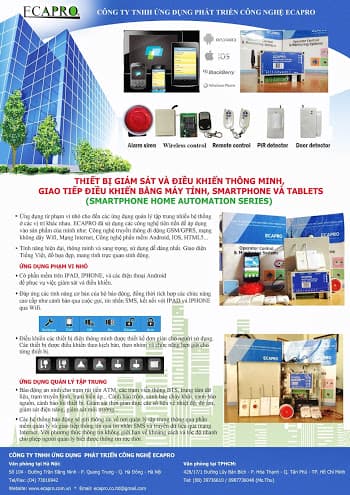 Giới thiệu c&aacute;c giải ph&aacute;p b&aacute;o động, anh ninh t&ograve;a nh&agrave; mới của ECAPRO