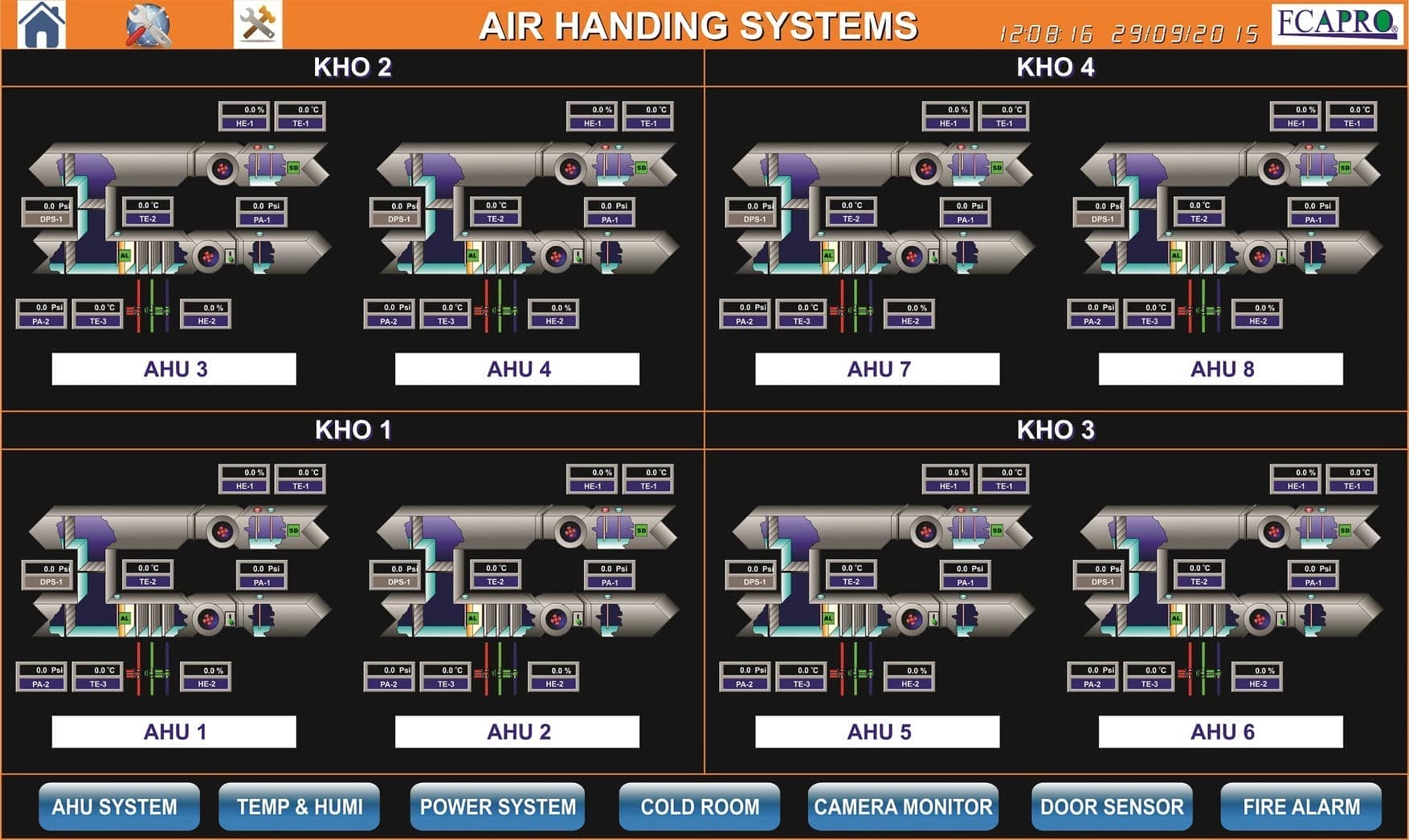 Hệ thống SCADA với WEB SERVER