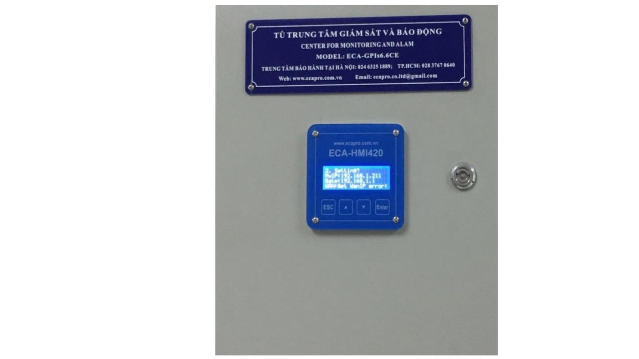 THIẾT BỊ ĐK TRUNG TÂM ECA-GPIs6.6CE