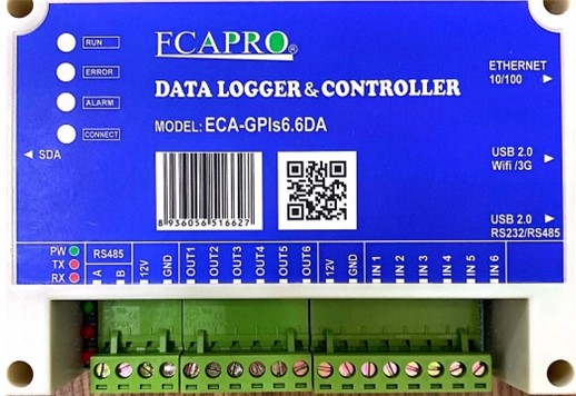 DATA LOGGER ECA-GPIs6.6DA