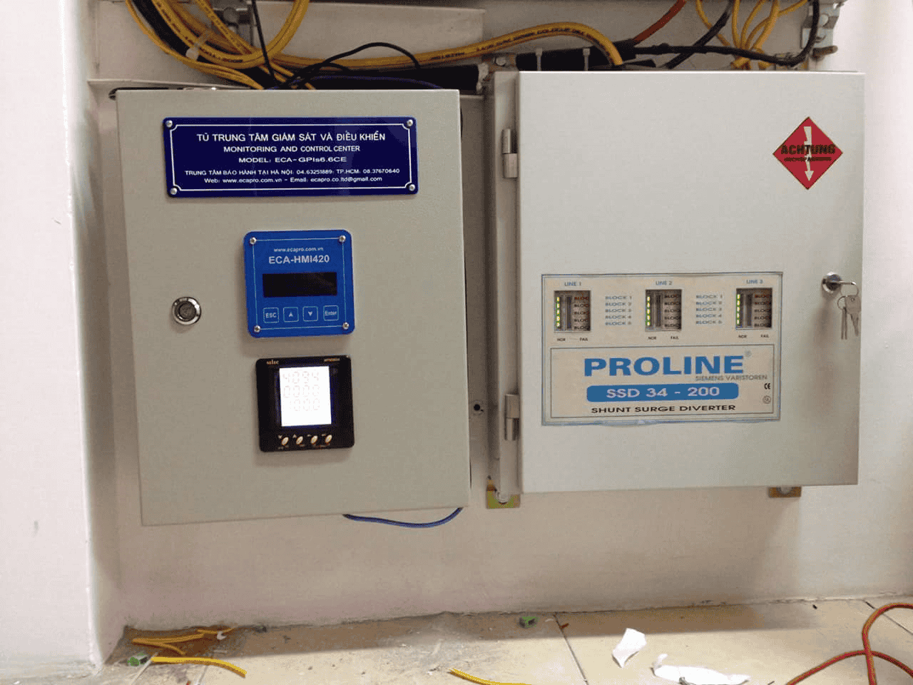 HỆ THỐNG QUẢN LÝ, GIÁM SÁT ĐIỆN NĂNG TỪ XA, ECA-GPIs6.6CE-SERVER